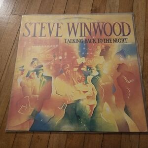 Steve Winwood Talking Back to the Night vintage vinyl album VGUC